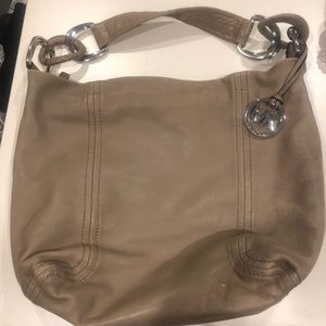 Michael Kors beige hobo